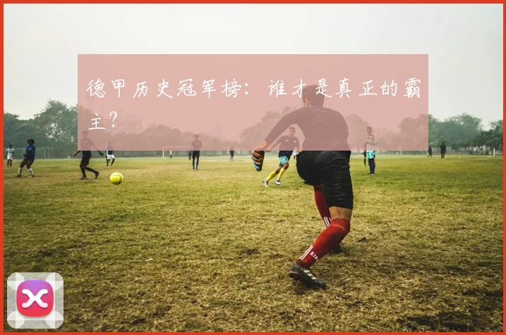 德甲历史冠军榜：谁才是真正的霸主？
